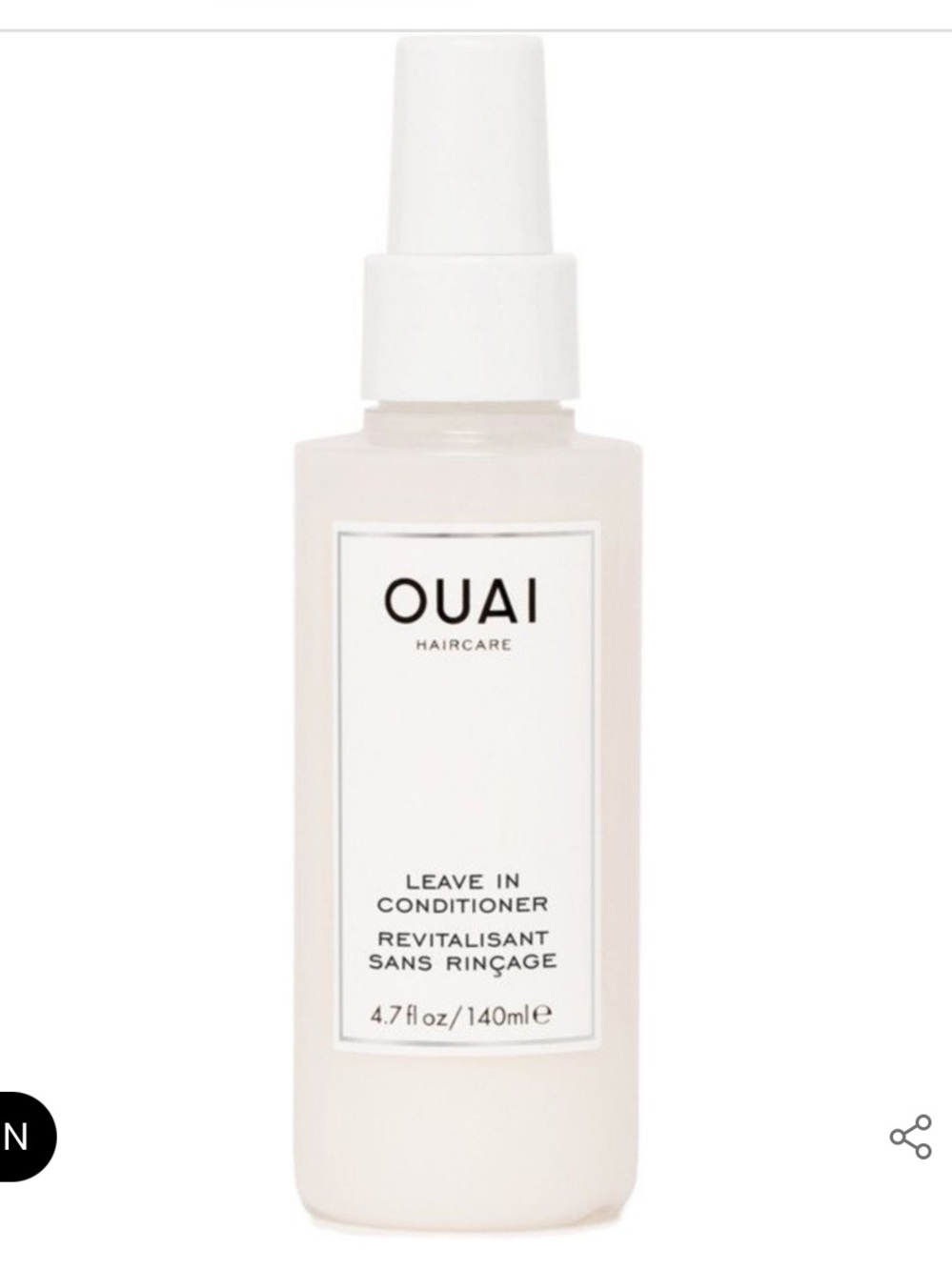 OUAI Leave-In Conditioner